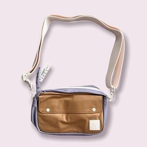 🆕 Madewell The (Re)sourced Camera Bag in Colorblock Earthen Sand Multi